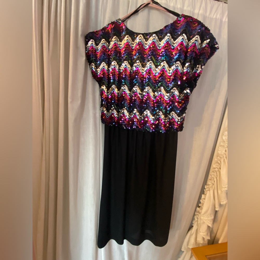 Toni Todd Vintage Sequin Dress